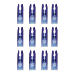 Dozen pack of Blue Slim nocks