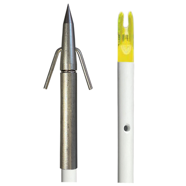 396 Complete Arrow with Heavy Shure Shot Fish Point. No AMS Safety Slide