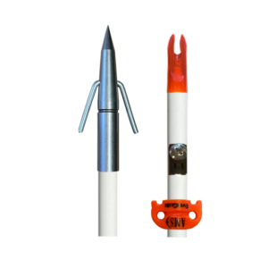 62A Complete Arrow with Shure Shot Fish Point and AMS Safety Slide
